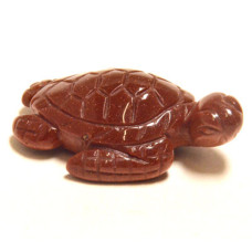 Sea Turtle 2.25 Inch Figurine - Goldstone