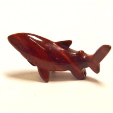 Shark 2.25 Inch Figurine - Rainbow Jasper