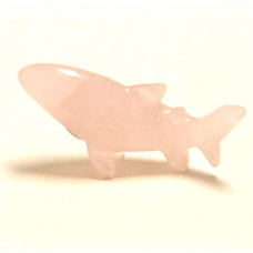 Shark 2.25 Inch Figurine - Rose Quartz