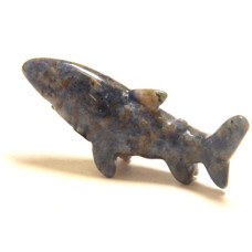 Shark 2.25 Inch Figurine - Sodalite