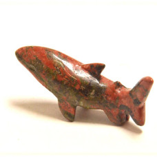 Shark 2.25 Inch Figurine - Unakite