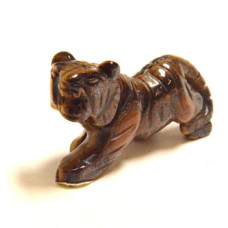 Tiger 2.25 Inch Figurine - Tiger Eye