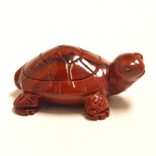 Turtle 2.25 Inch Figurine - Rainbow Jasper