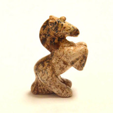 Unicorn 2.25 Inch Figurine - Picture Jasper