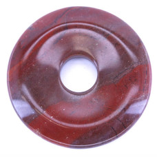 Donut 40mm Pendant - 10 pcs pack - Rainbow Jasper