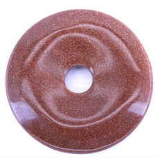 Donut 40mm Pendant - 10 pcs pack - Goldstone