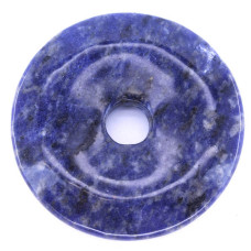 Donut 40mm Pendant - 10 pcs pack - Sodalite