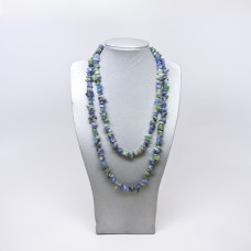 30-34 Inch Chip Necklace - Tanzanite Mixed  - 10 pcs pack