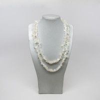 30-34 Inch Chip Necklace - Moonstone  - 10 pcs pack