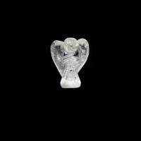 Angel 1 Inch Figurine - Clear Quartz