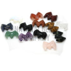 Bat 1 Inch Figurine - Assorted Stones 