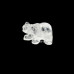 Bear Walking 1 Inch Figurine - Clear Quartz