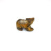 Bear Walking 1 Inch Figurine - Tiger Eye