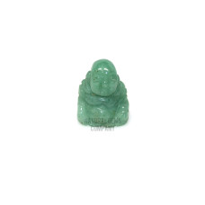 Buddha Classic Carved Fetish Bead 0.75 Inch - Aventurine