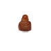 Buddha Classic 1 Inch Figurine - Carnelian Agate