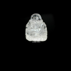 Buddha Classic 1 Inch Figurine - Clear Quartz