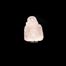 Buddha Classic 1 Inch Figurine - Rose Quartz