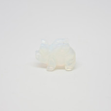 Pig Flying 1 Inch Figurine - Opalite