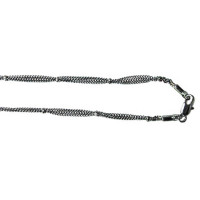 Chain Gunmetal - 18 Inch 3 Strand Chain - 10 piece pack