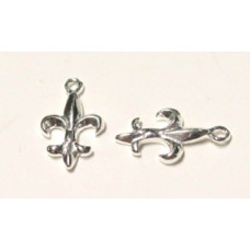 836 20mm Fleur De Lis Charms 5 Piece Packs