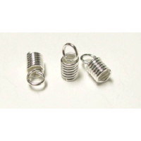 996 3mm Coil End Crimp 40 Piece Packs