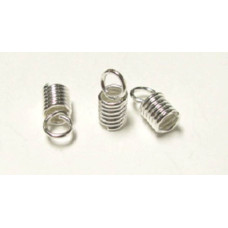 996 3mm Coil End Crimp 40 Piece Packs