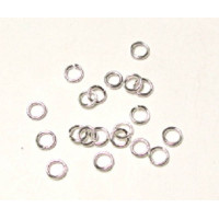 704 4mm Open Jump Ring  140 Piece Packs