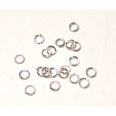 704 4mm Open Jump Ring  140 Piece Packs