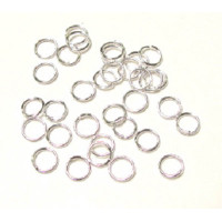 997 6mm Open Jump Ring 140 Piece Packs