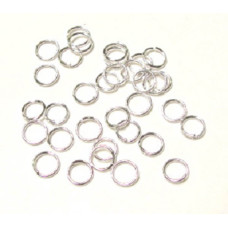 997 6mm Open Jump Ring 140 Piece Packs