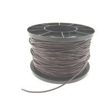 Spool - 2mm Leather Cord 100 yards Spool -Brown or Black