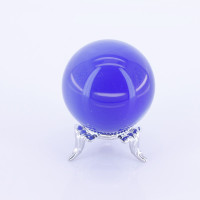 40mm Fiber Optic Sphere - Dark Blue - 6 pcs pack