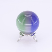 40mm Fiber Optic Sphere - Multi-color - 6 pca pack