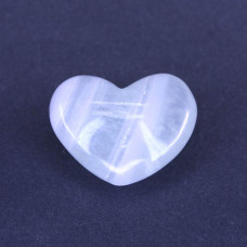 Large Gemstone Heart 1.75 Inch - 10 pcs pack (Puff)  - Fluorite