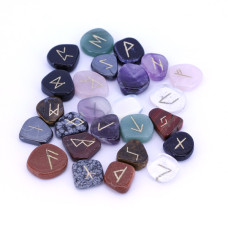 Runes - Mixed Stone 25 pc set