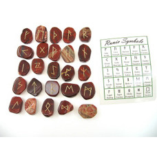 Runes - Rainbow Jasper 25 pc set