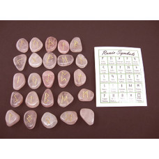 Runes - Rose Quartz 25 pc set