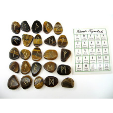 Runes - Tiger Eye 25 pc set