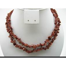 30-34 Inch Chip Necklace - Goldstone  - 10 pcs pack