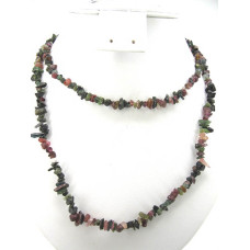 30-34 Inch Chip Necklace - Tourmaline  - 10 pcs pack