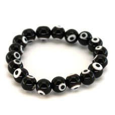 Blue Eye Bracelet - Black - 10 pcs pack