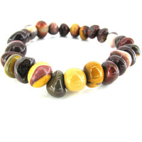 Irregular Gemstone Bracelet - 10 pcs pack - Mookaite