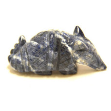 Armadillo 2.25 Inch Figurine - Sodalite