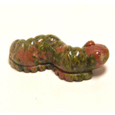 Caterpillar 2.25 Inch Figurine - Unakite