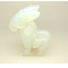 Donkey 2.25 Inch Figurine - Opalite