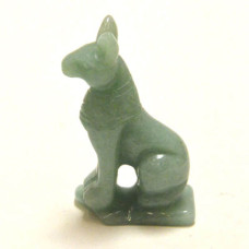 Egyptian Cat Bast 2.25 Inch Figurine - Aventurine