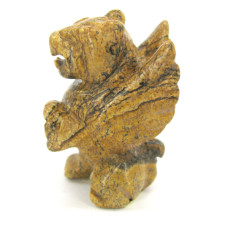 Liongoyle 2.25 Inch Figurine - Picture Jasper