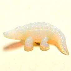 Crocodile 1.5 Inch Figurine - Opalite