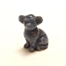 Dog (Chihuahua) 1.5 Inch Figurine - Sodalite