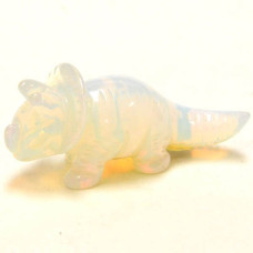 Dinosaur (Triceratops) 1.5 Inch Figurine - Opalite